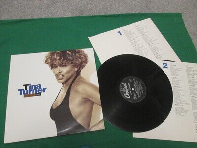 TINA TURNER - SIMPLY THE BEST - 1991 CAPITOL - DOUBLE VINYL LP