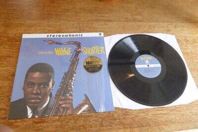 Introducing Wayne Shorter UK Ltd Ed 180G WaxTime 772360 Bebop Audiophile LP
