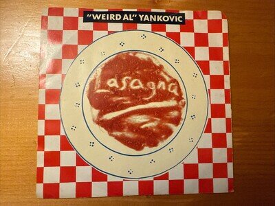 "Weird Al" Yankovic ‎– Lasagna 1988 Rock ‘N’ Roll ZS4 07961 45 7” Vinyl NM