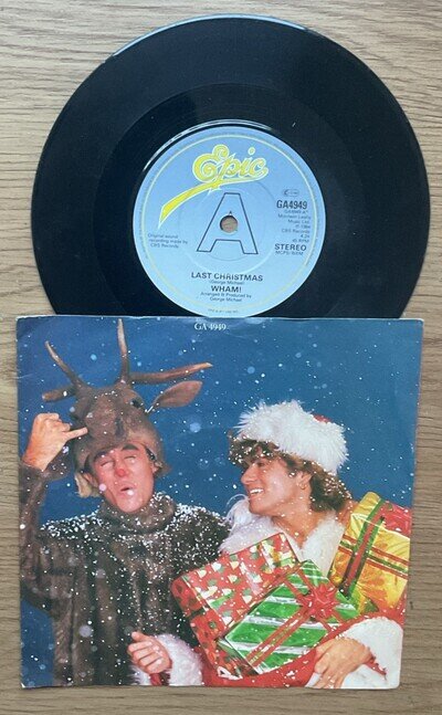WHAM - LAST CHRISTMAS - EVERYTHING SHE WANTS - 1984 EPIC