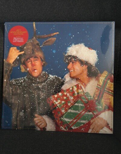 Wham Last Christmas 40th Anniversary Edition 12" New Sealed + Live Version