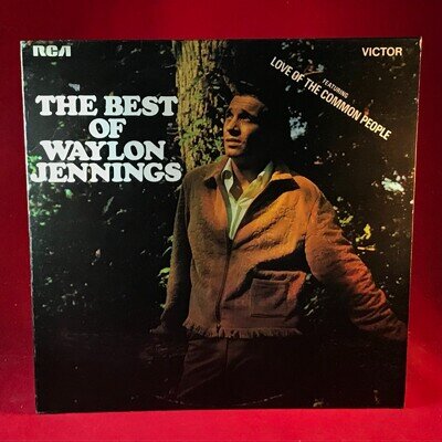The Best Of Waylon Jennings 1970 UK vinyl LP Love Of The Common People original