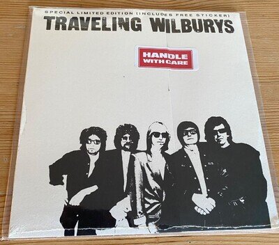 Traveling Wilburys – Handle With Care - Original 1988 Release - Still Sealed.