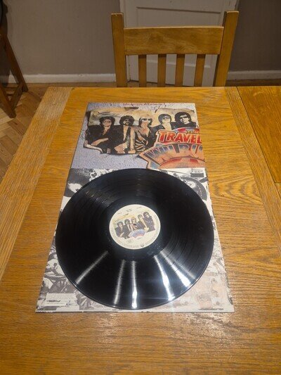 LP Traveling Wilburys Volume 1 UK 1988 WX 224 with Inner 12" Album Vinyl EX 1A1B