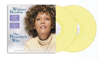 Whitney Houston - The Preacher's Wife: OST 2x Yellow Vinyl LP Reissue (New)