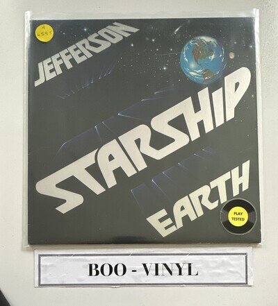 Jefferson Starship - Earth - Vinyl LP Grunt Records + Inner Sleeve EX / EX