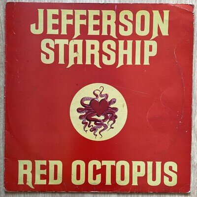 Jefferson Starship – Red Octopus - 1975 - Vinyl LP-1975 - FTR 2002 (BFL 1 0999)