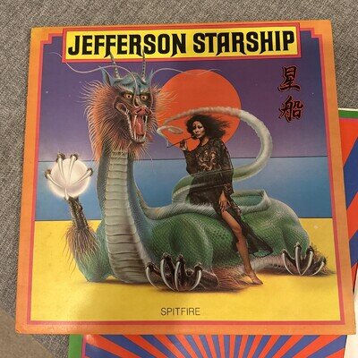 Jefferson Starship - Spitfire ( 1976 UK LP) BFL1-1557