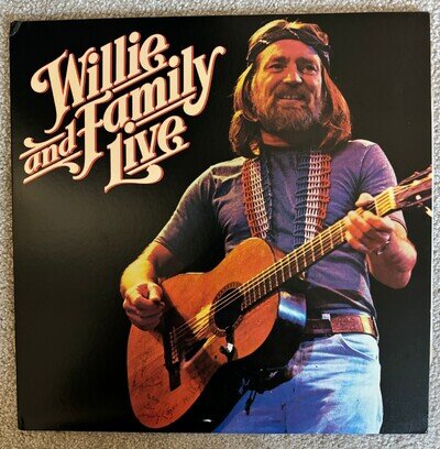 Willie Nelson ‎– Willie And Family Live (1978) - LP Vinyl 2-Disk Set - 34 tracks