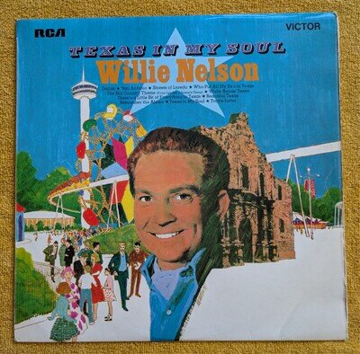 Willie Nelson - Texas In My Soul VINYL LP RARE RCA Victor Mono