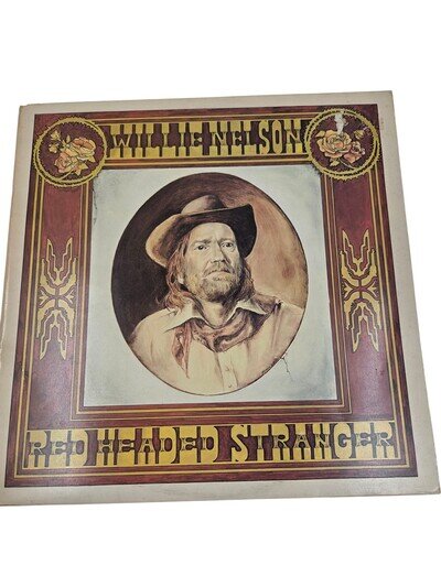 Willie Nelson Red Headed Stranger Vinyl Record Album CBS T2540 U17