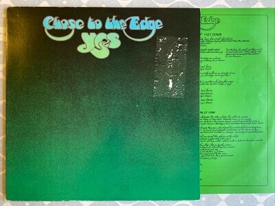 YES - CLOSE TO THE EDGE - Early PRESS VINYL LP - EX VINUL