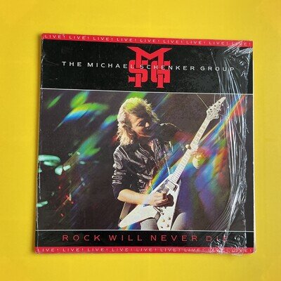 The Michael Schenker Group – Rock Will Never Die - Vinyl LP Record Hard Rock