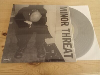 MINOR THREAT - First 2 7"s LP SILVER Vinyl