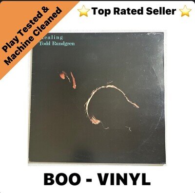 Todd Rundgren Healing Vinyl Lp Record ILPS 9657 1981 1st Press EX / VG+