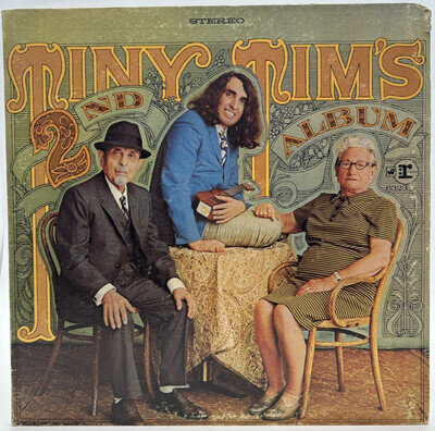 TINY TIM "Tiny Tim's 2nd Album" LP 1969 Reprise Records – 6323 UC