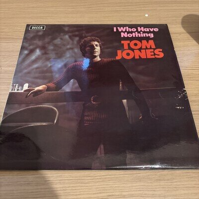 Tom Jones ‎– I Who Have Nothing 1970 [LK5072] 12" Vinyl