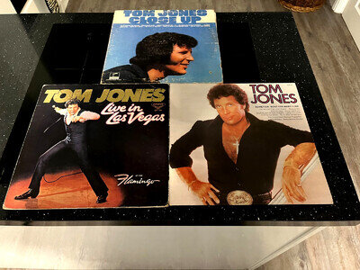 Tom Jones LP/Vinyl Record Bundle