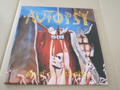 AUTOPSY -ACTS OF THE UNSPEAKABLE- AWESOME RARE 1ST PRESS LP VINYL PEACEVILLE '91