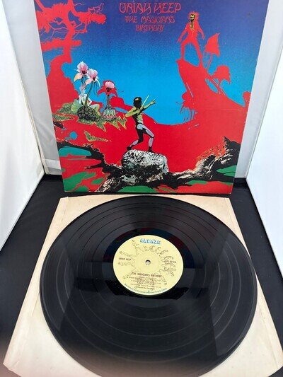 URIAH HEEP ~ THE MAGICIAN'S BIRTHDAY ** 1972 UK BRONZE LP A-1 /B-1
