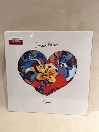 Jason Mraz Know Vinyl limited edition 2018 Sealed