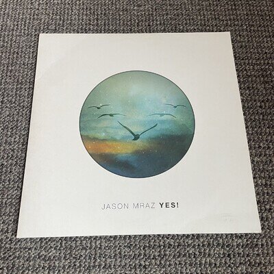 Jason Mraz - YES! Vinyl Record 2xLP And CD WHITE 2014