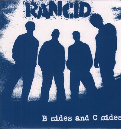 Rancid B Sides and C Sides double LP vinyl USA Rancid 2014 limited edition blue