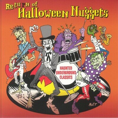 VARIOUS - Return Of Halloween Nuggets - orange & black splattered vinyl LP