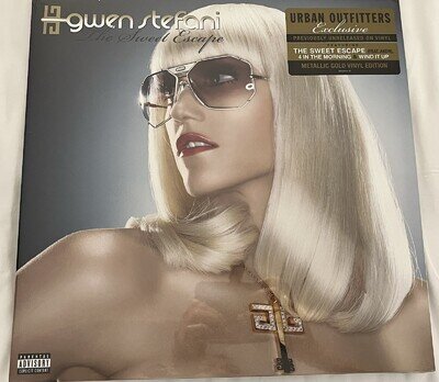 GWEN STEFANI-THE SWEET ESCAPE-METALLIC GOLD COLOR VINYL-U/O-SEALED