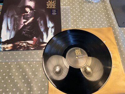 ALL ABOUT EVE S/T LP First Press PROMO Lyric Inner MERH 119 Gothic RARE A1:B1