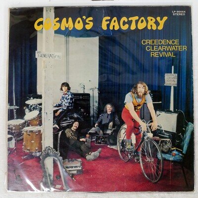 CREEDENCE CLEARWATER REVIVAL COSMOS FACTORY LIBERTY LP80054 Japan LP