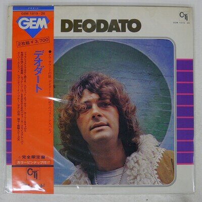 DEODATO GEM CTI GEM1019 Japan OBI VINYL 2LP