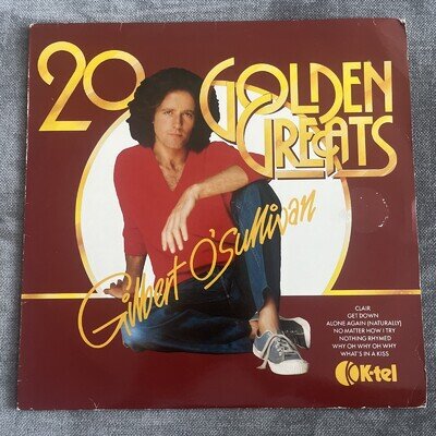 Gilbert O'Sullivan 20 Golden Greats Vinyl