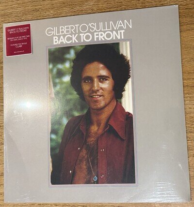 Gilbert O’Sullivan Back To Front (vinyl) – Brand New & Sealed Includes “Clair”