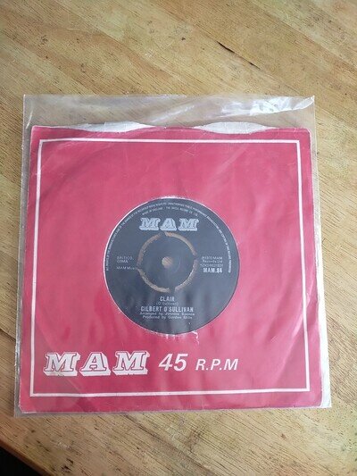 Gilbert O'Sullivan 7" Single MAM. 84 Clair/What Could Be Nicer
