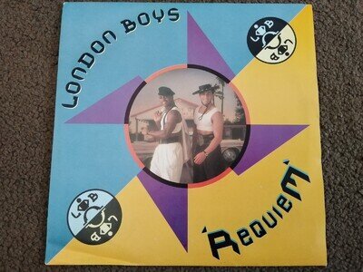London Boys ‎– Requiem - 7" Record/Vinyl - WEA ‎– YZ 345 - UK - 1988 - A-1/B-1