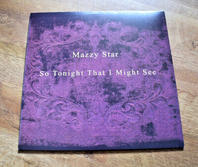 Mazzy Star So Tonight That I might see 180 g Capitol records purple vinyl LP 12"