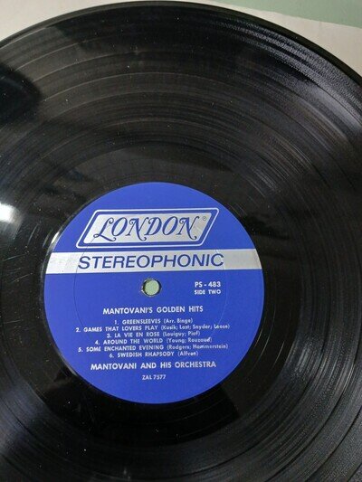 Mantovani: Mantovani's Golden Hits 12" 33 RPM LP
