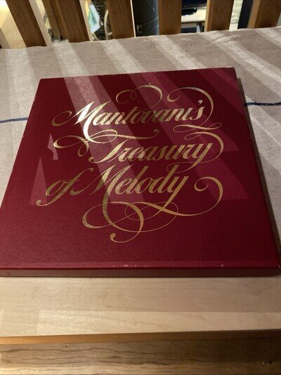 (48) Mantovani - Mantovani's Treasury Of Melody 8LP box set