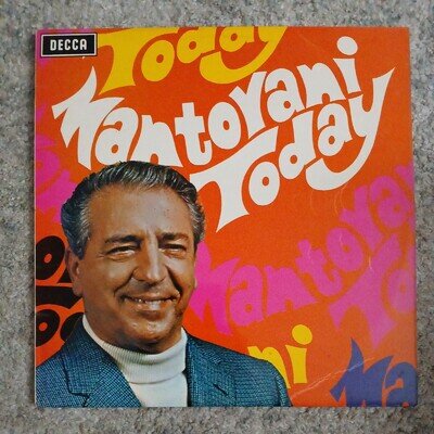 Mantovani Today Vinyl LP Album Record Decca Records Near Mint Condition