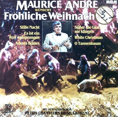 Maurice André Mit Dem Kinderchor Petits - Wünscht Fröhliche Weihnachten LP .*