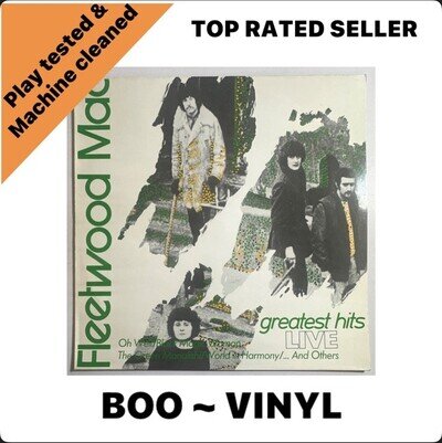 Fleetwood mac - Greatest hits live - vinyl lp Record German Issue 2448217 NM/EX