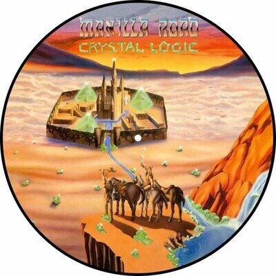 Manilla Road Crystal Logic (Vinyl) 12" Album Picture Disc