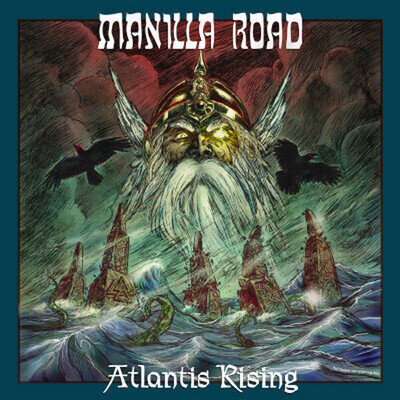 MANILLA ROAD - ATLANTIS RISING SPLATTER VINYL - New Vinyl Record - Y72z