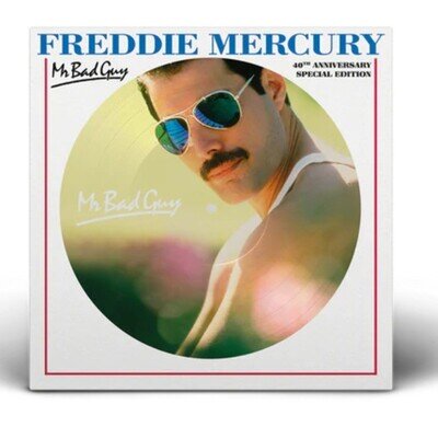 Freddie Mercury Mr. Bad Guy 40th Anniversary LP - Picture Disc