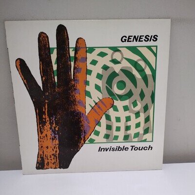 Genesis Invisible Touch 1986 Album 12" LP Record Charisma Records Virgin GENLP2