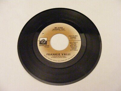 Frankie Valli. My Eyes Adored You / Watch Where You Walk. Northern Soul. US.