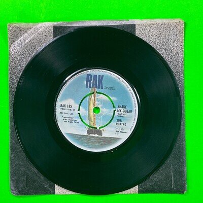 Suzi Quatro, the Wild One/Shake My Sugar 7’ Vinyl Single Record