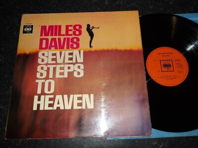 CBS BPG 62170 = MILES DAVIS = SEVEN STEPS TO HEAVEN = EX - JAZZ GRUBBY BACK