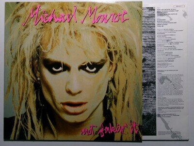 MICHAEL MONROE NOT FAKIN IT MERCURY 838 627-1 HANOI ROCKS ROCK N ROLL INNER